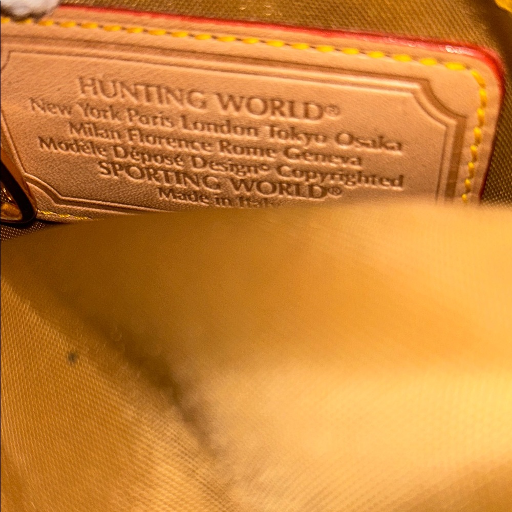 Vintage Hunting World Battue Sur Crossbody Bag - AS IS - Picture 8 of 10